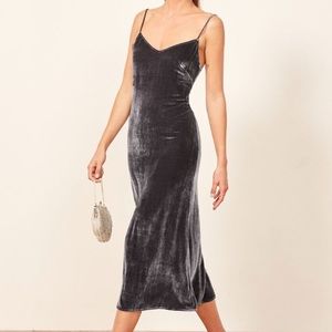 Reformation - Gaia Dress in Caviar. NWT!